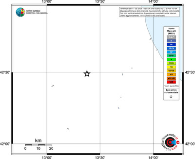Mappa MCS - territori località