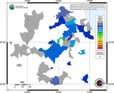 Mappa MCS - territori comuni