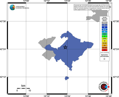 Mappa MCS - territori comuni
