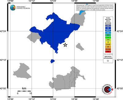 Mappa MCS - territori comuni