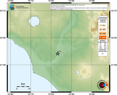 Mappa comuni con almeno 3 questionari