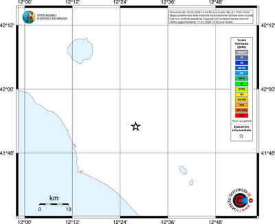 Mappa EMS - territori località