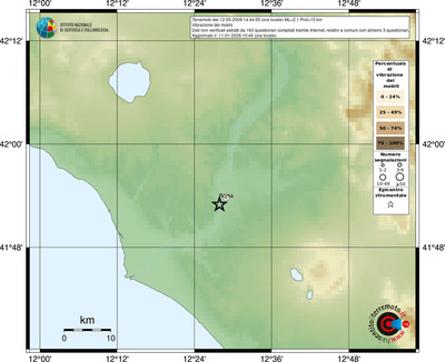 Mappa comuni con almeno 3 questionari