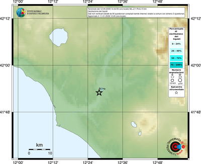 Mappa comuni con almeno 3 questionari
