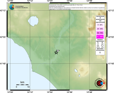 Mappa comuni con almeno 3 questionari
