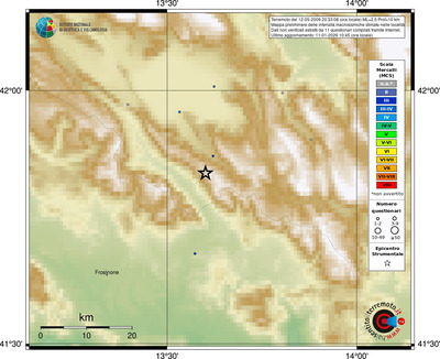 Mappa MCS - località
