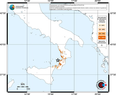 Mappa territorio comunale con almeno 3 questionari