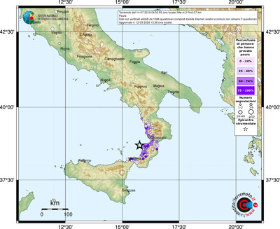 Mappa comuni con almeno 3 questionari