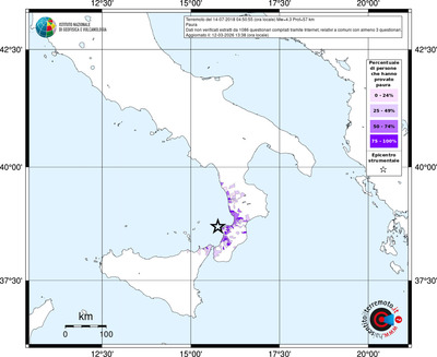 Mappa territorio comunale con almeno 3 questionari