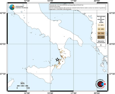 Mappa territorio comunale con almeno 3 questionari