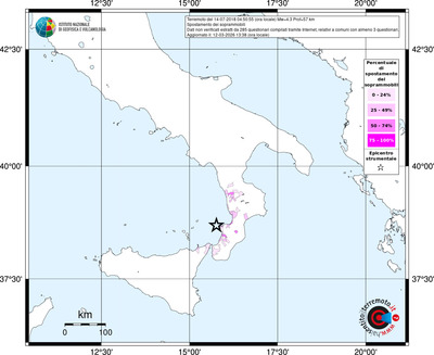 Mappa territorio comunale con almeno 3 questionari