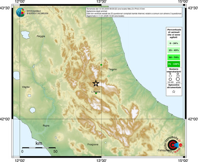 Mappa comuni con almeno 3 questionari