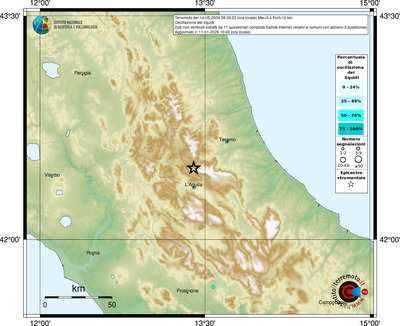 Mappa comuni con almeno 3 questionari