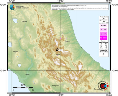 Mappa comuni con almeno 3 questionari