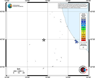 Mappa MCS - territori località