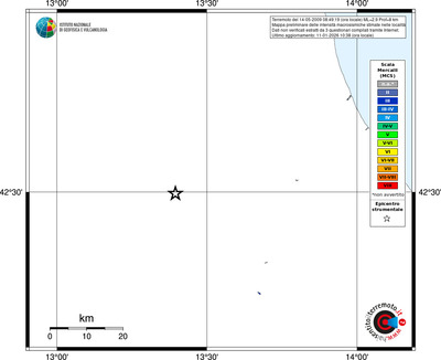 Mappa MCS - territori località