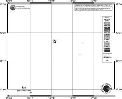 Mappa EMS - territori località