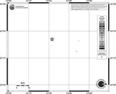 Mappa MCS - territori località