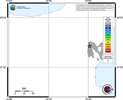 Mappa MCS - territori comuni