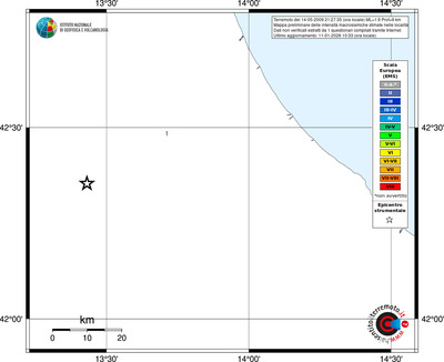 Mappa EMS - territori località
