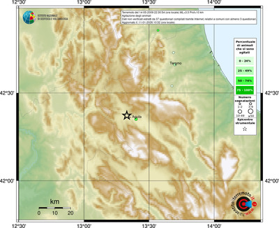 Mappa comuni con almeno 3 questionari