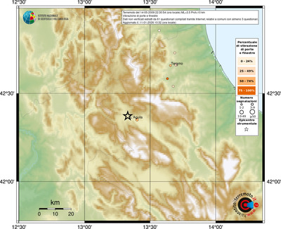 Mappa comuni con almeno 3 questionari