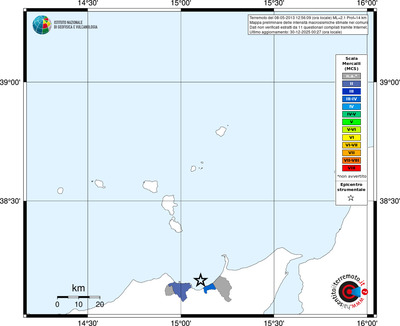 Mappa MCS - territori comuni