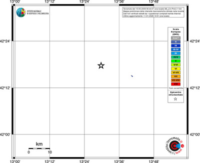 Mappa EMS - territori località