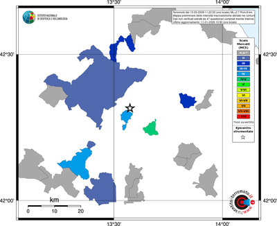 Mappa MCS - territori comuni