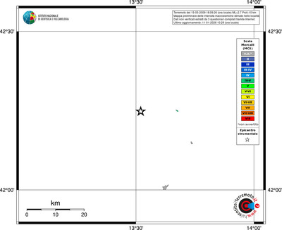 Mappa MCS - territori località