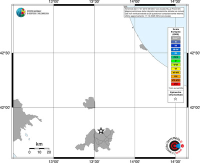 Mappa EMS - territori comuni