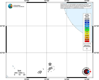 Mappa MCS - territori località