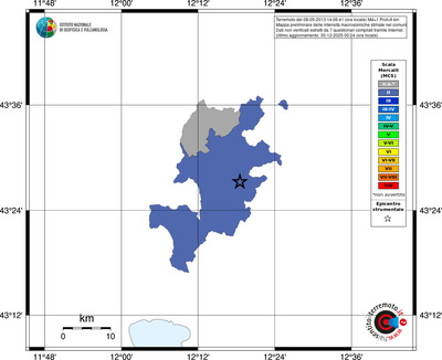 Mappa MCS - territori comuni