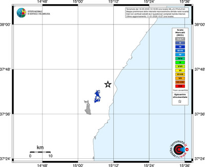 Mappa MCS - territori località