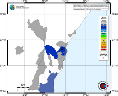 Mappa MCS - territori comuni