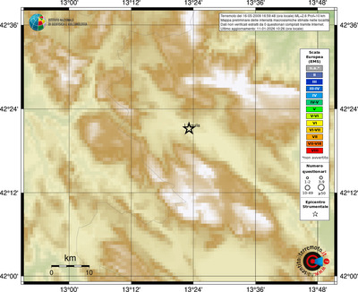 Mappa EMS - località
