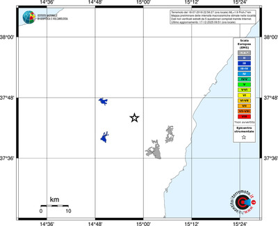Mappa EMS - territori località