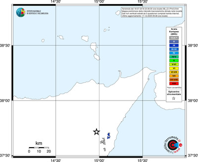 Mappa EMS - territori località