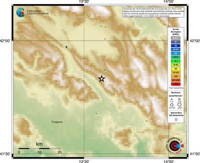 Mappa EMS - località