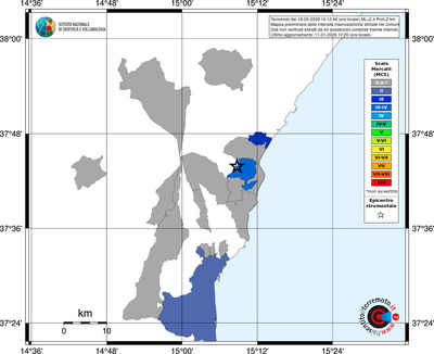 Mappa MCS - territori comuni