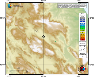 Mappa EMS - località