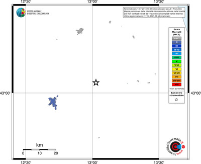 Mappa MCS - territori località