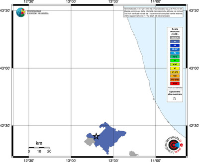 Mappa MCS - territori comuni