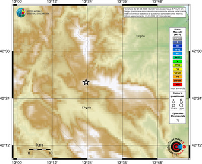 Mappa MCS - località