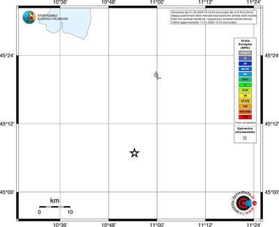 Mappa EMS - territori località