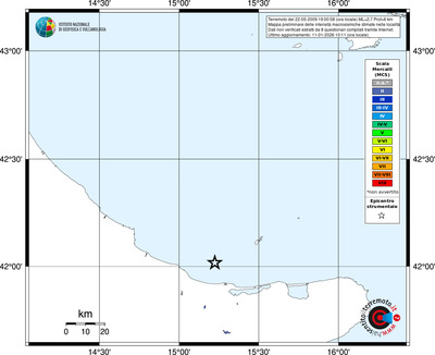 Mappa MCS - territori località