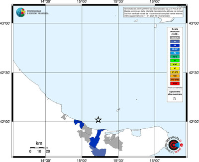 Mappa MCS - territori comuni