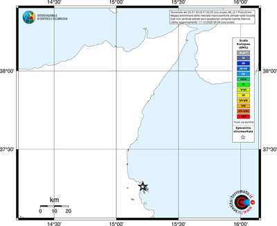 Mappa EMS - territori località