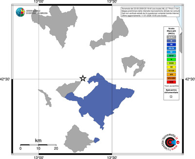 Mappa MCS - territori comuni