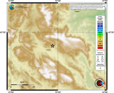 Mappa EMS - località